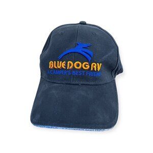 Blue Dog RV Fitted Embroidered Strapback Hat